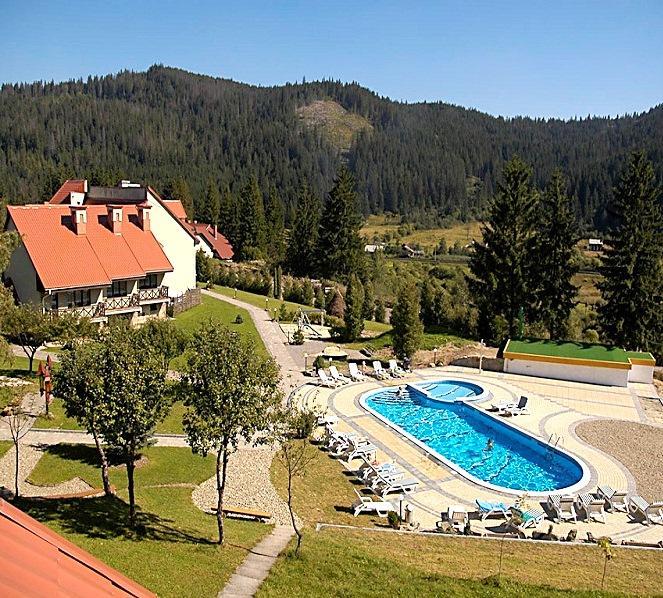 Hotel Perlyna Karpat Slawske Exterior foto